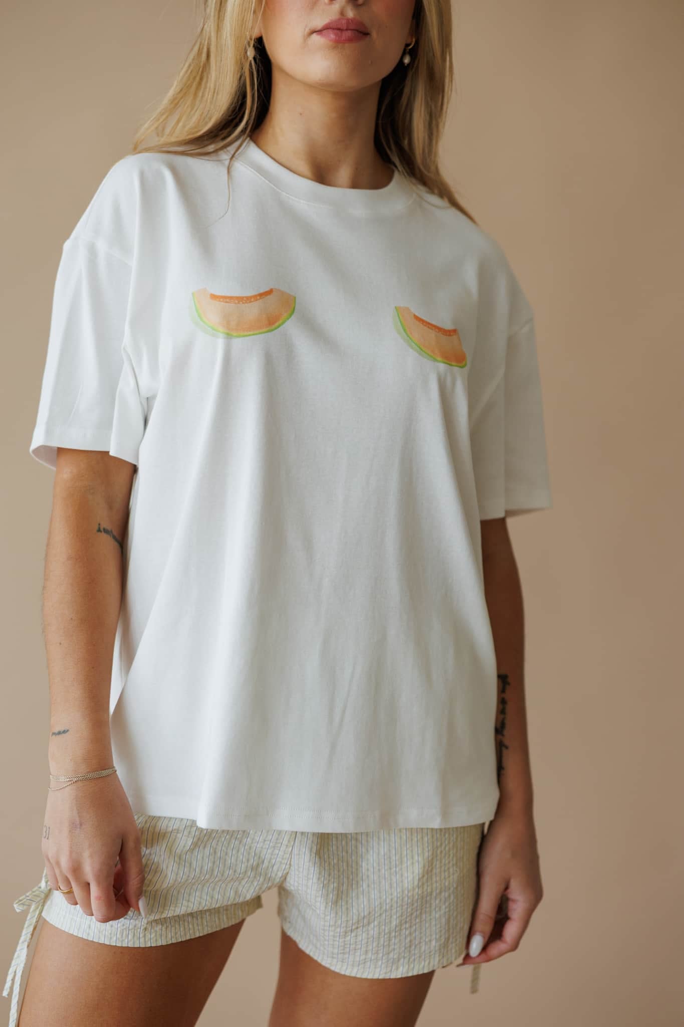 Melon Graphic Print Tee