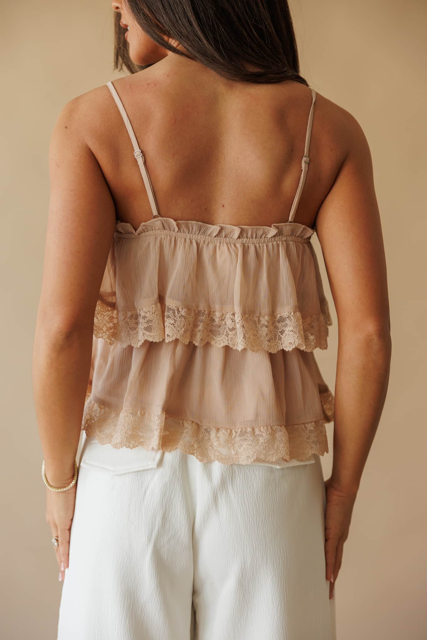 Blushing Romance Lace Top