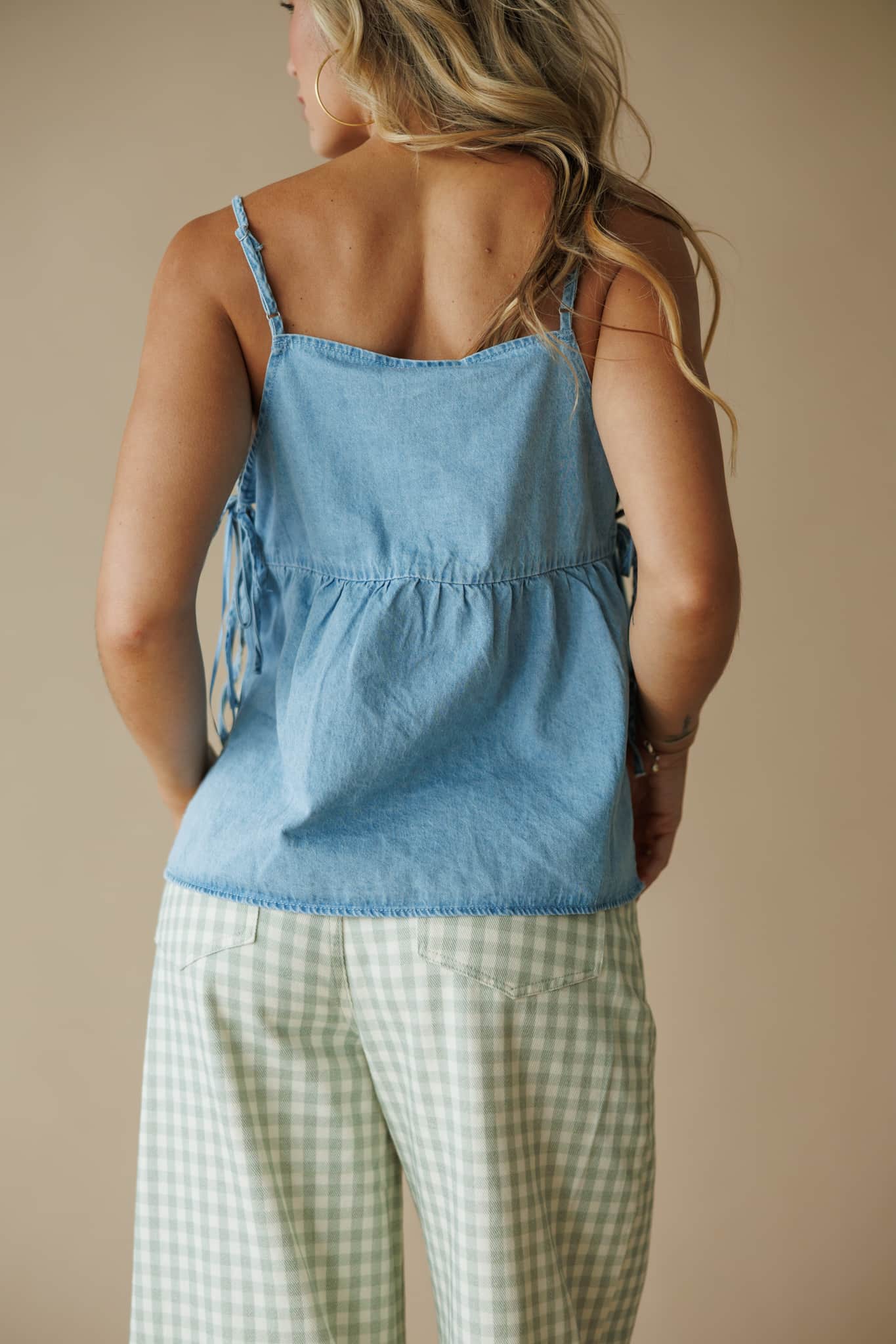 Chambray Crush Top