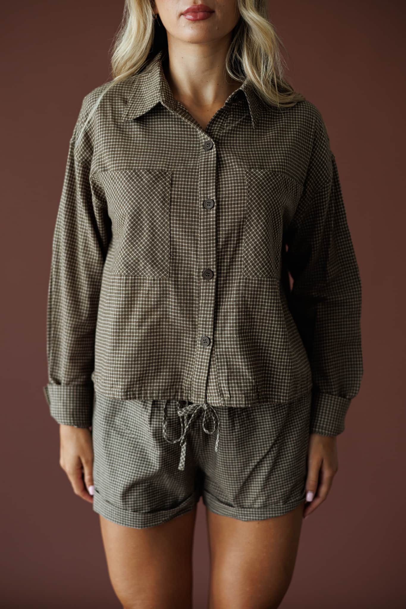 Campfire Coffee Plaid Shirt
