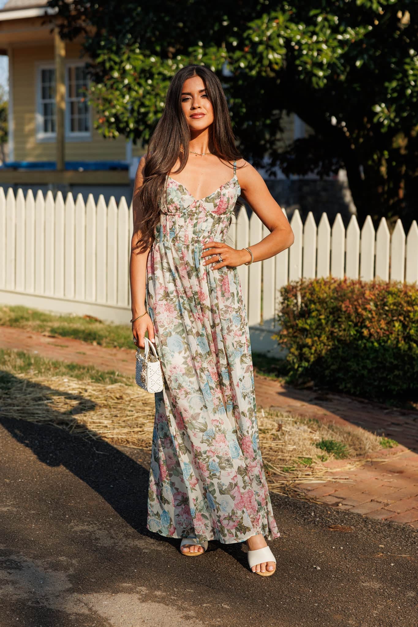 Petal Promenade Maxi Dress
