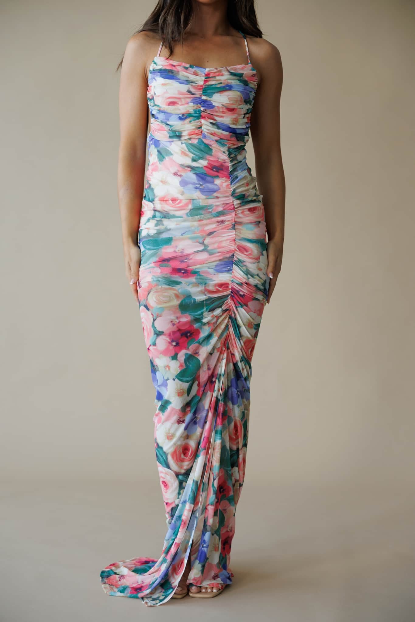 Petal Rush Maxi Dress