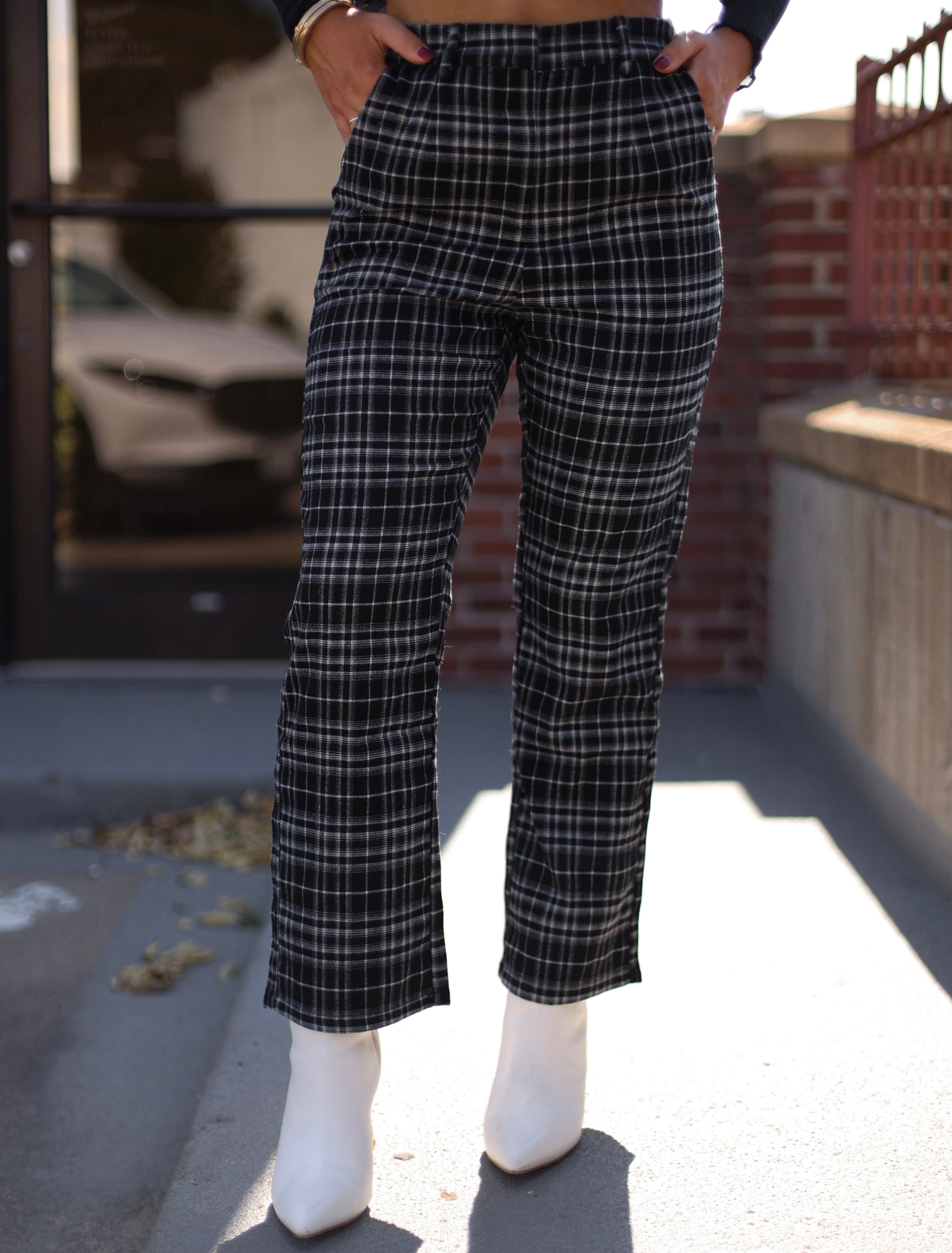 Plaid To Impress Pants ACOA