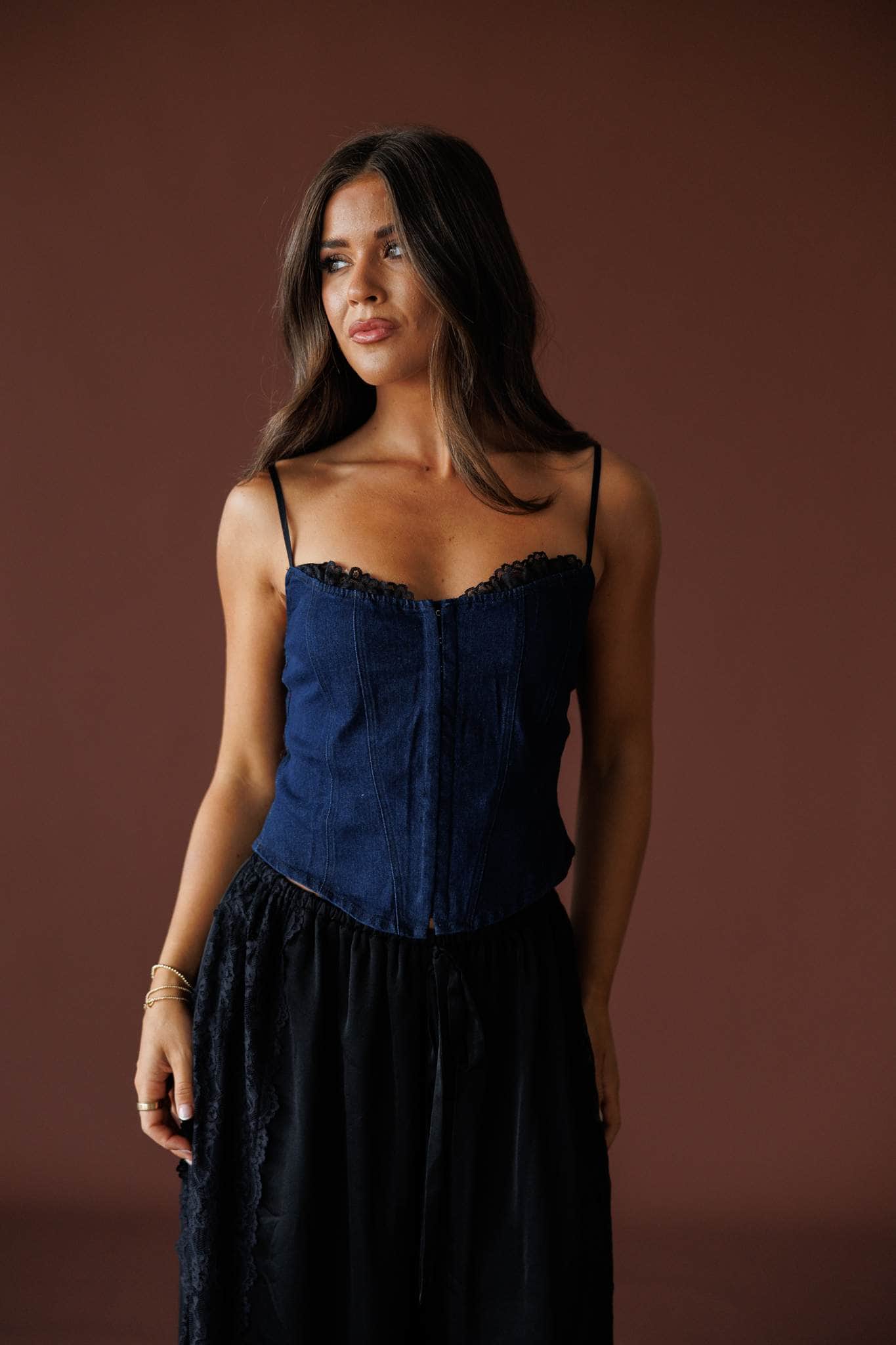 Bad Decisions Bustier Top