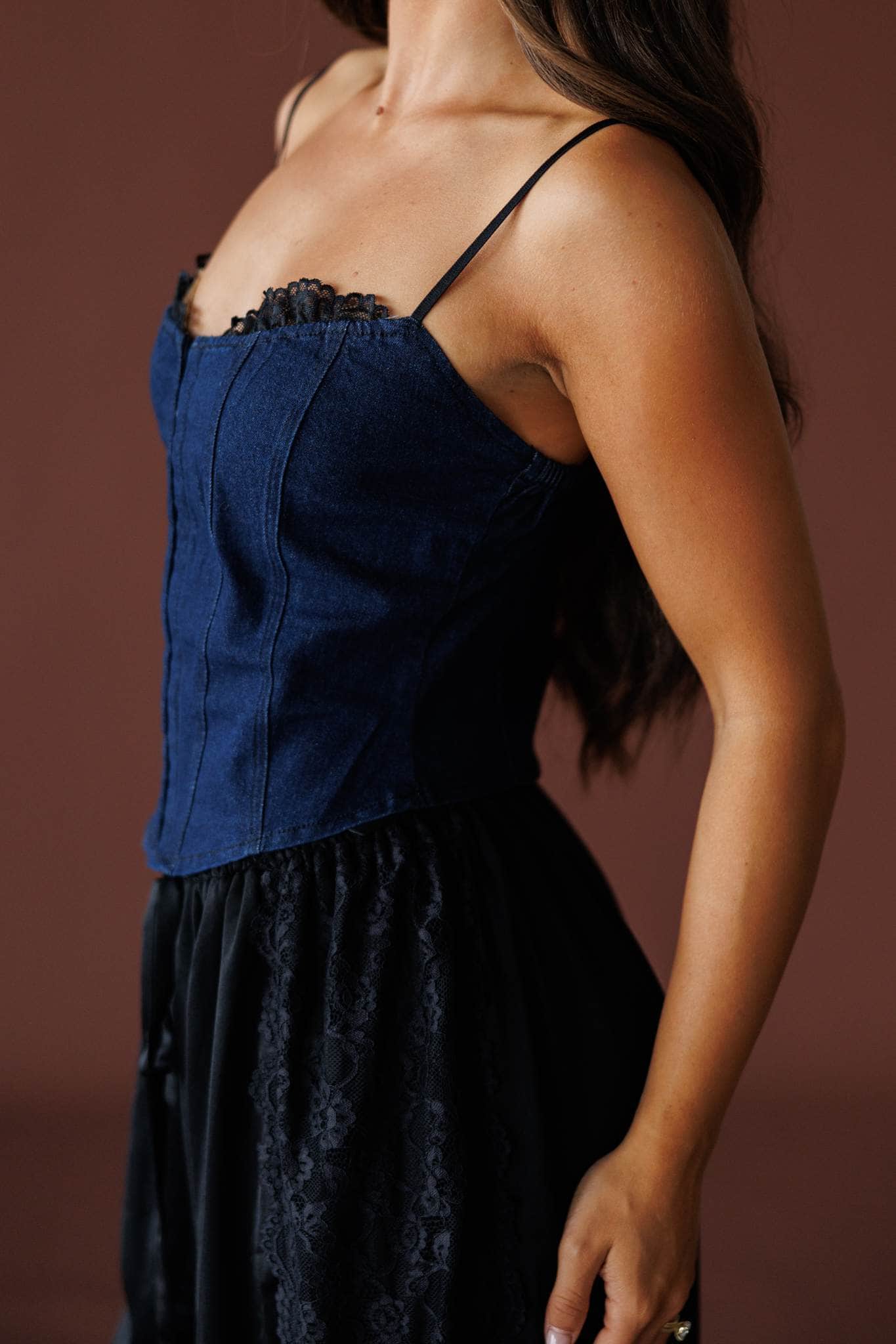 Bad Decisions Bustier Top