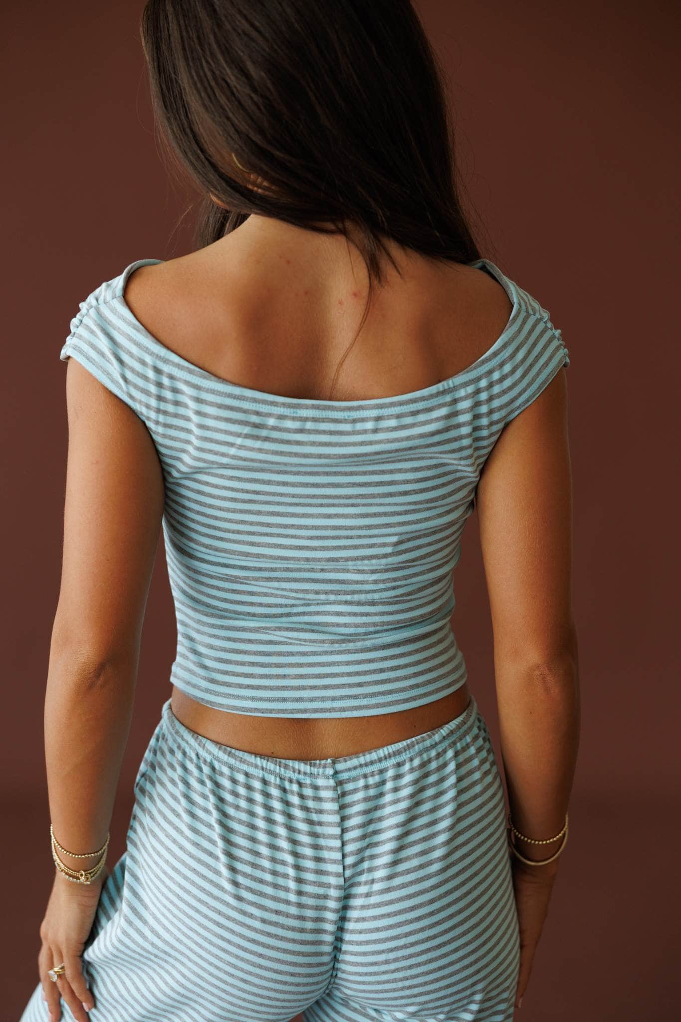 Sweet On Blue Top