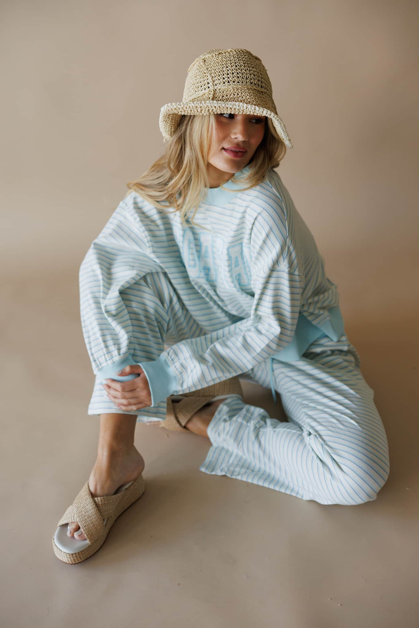 Coastal Striped Pants
