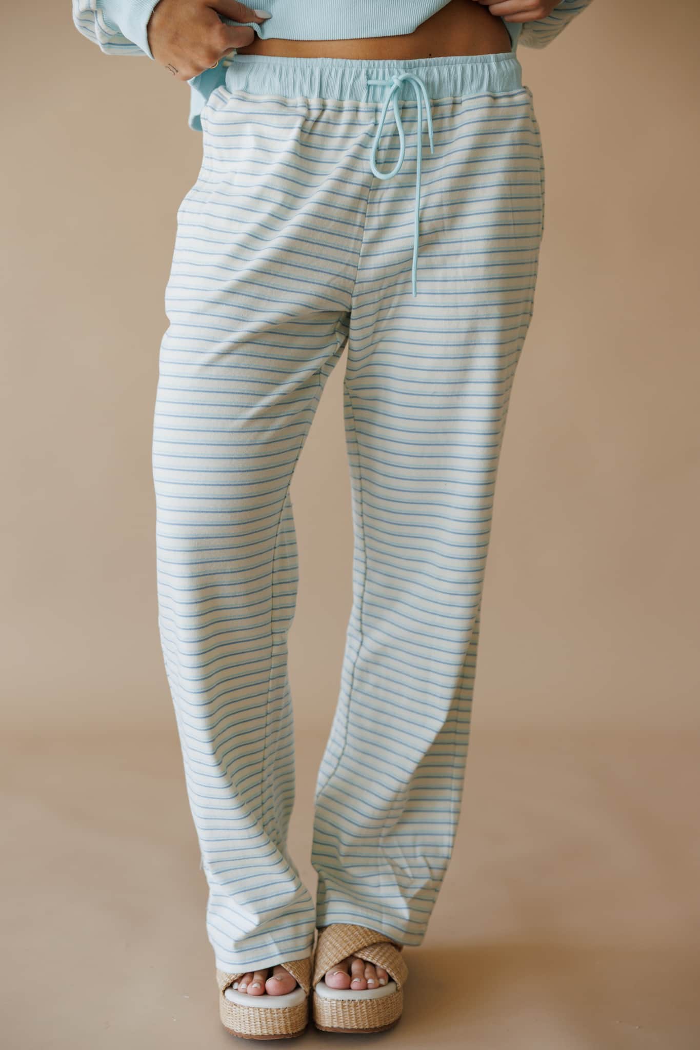 Coastal Striped Pants