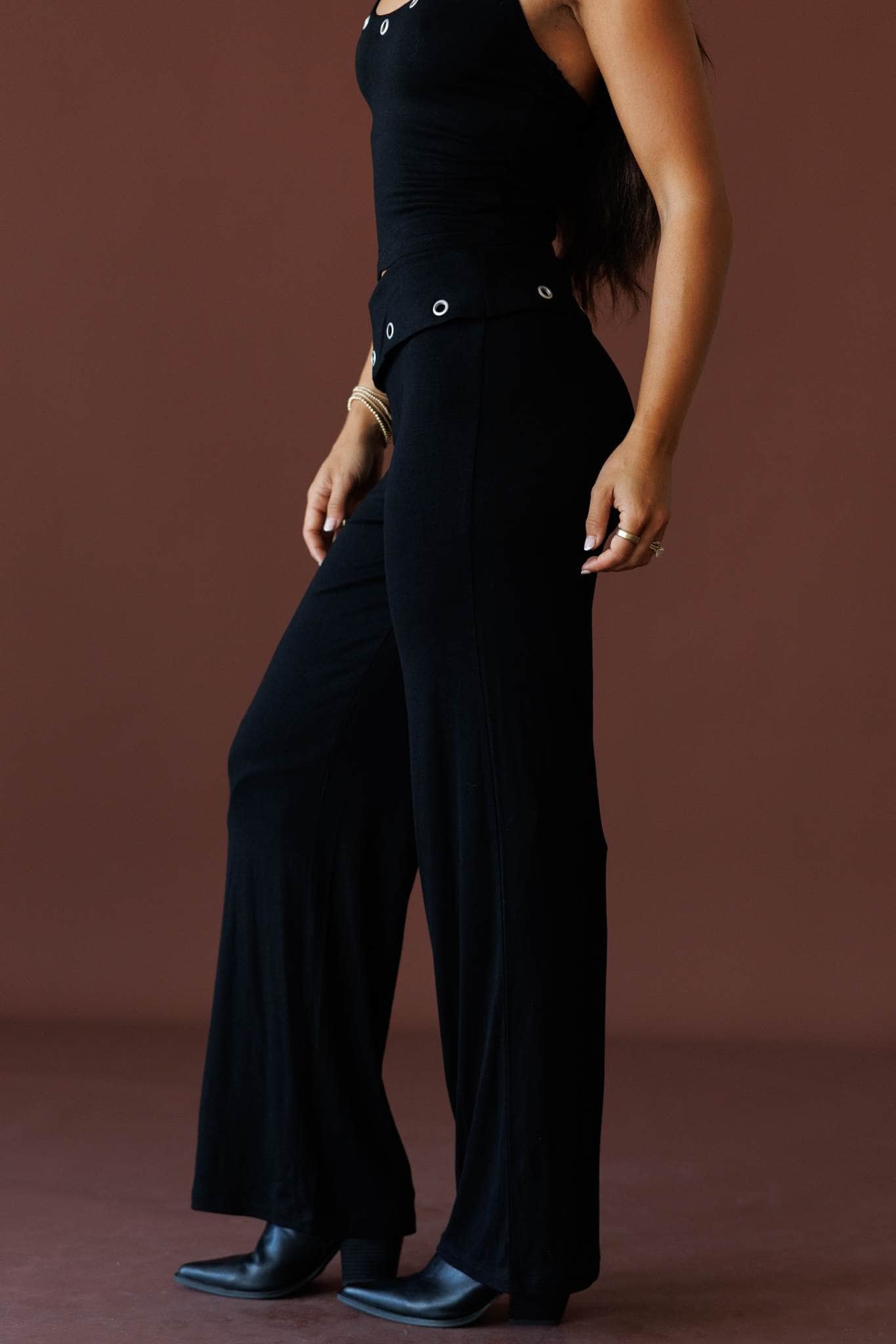 Neon Moon Eyelet Pants