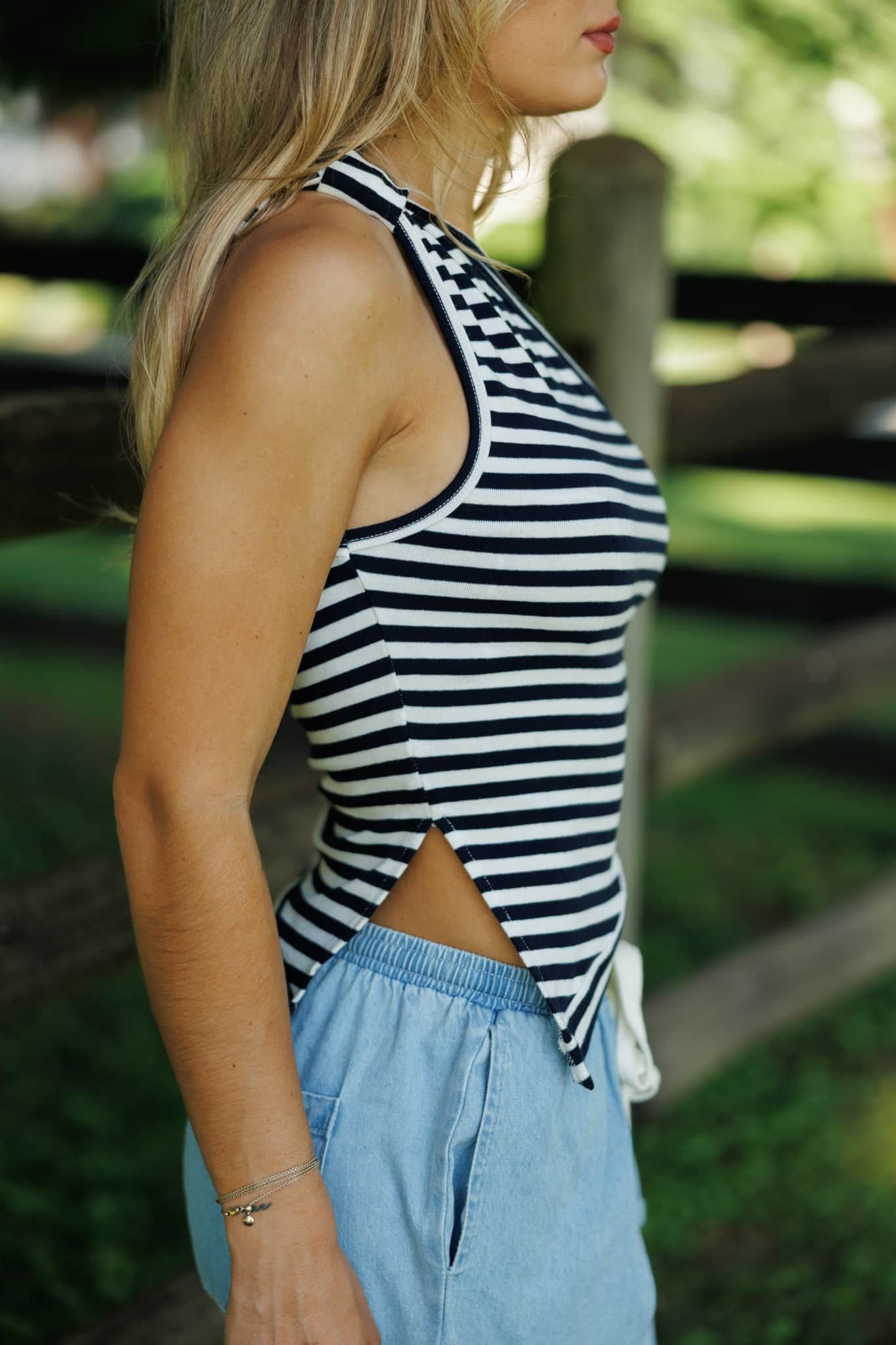 navy white