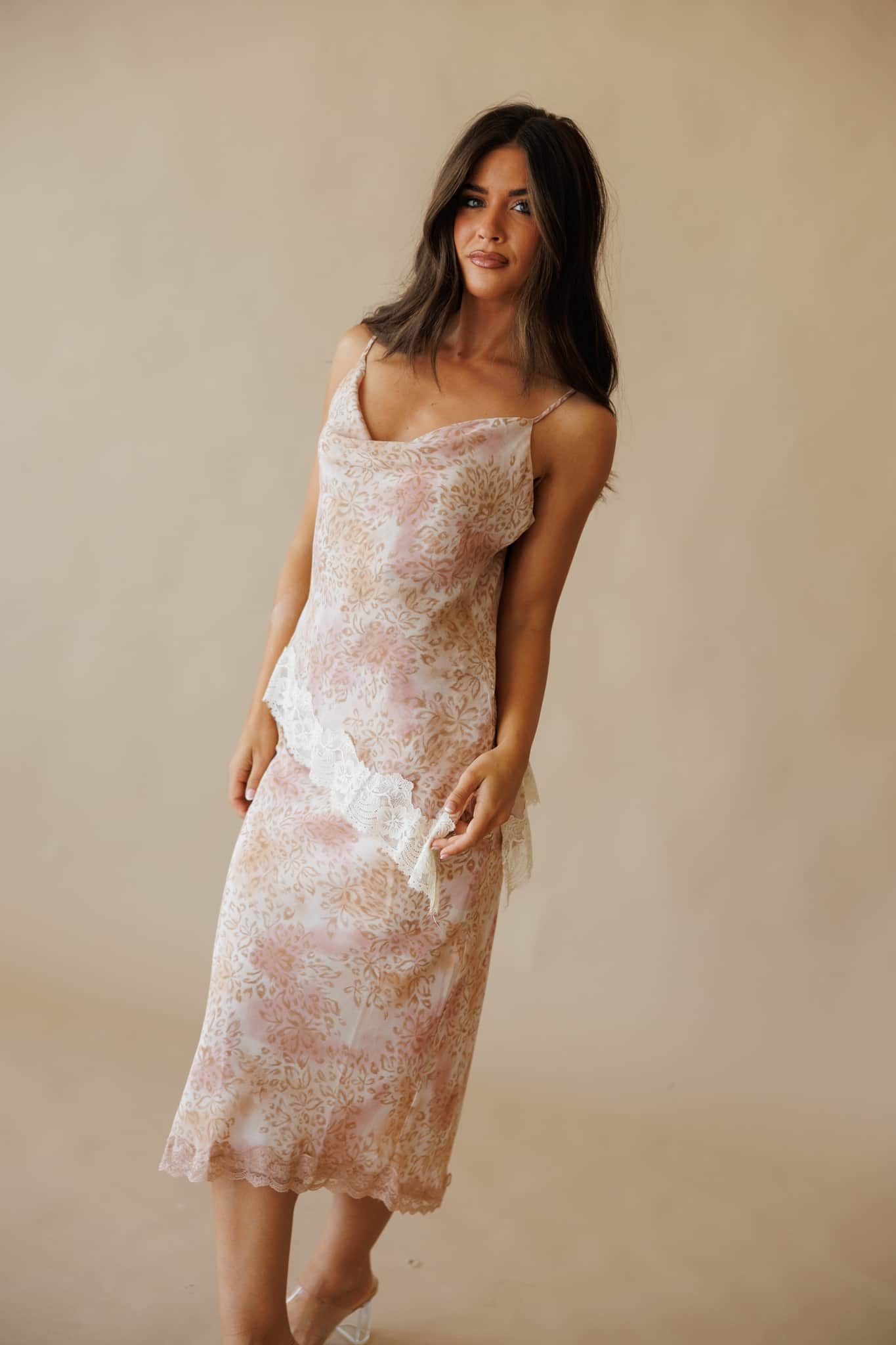 Rose Safari Lace Top
