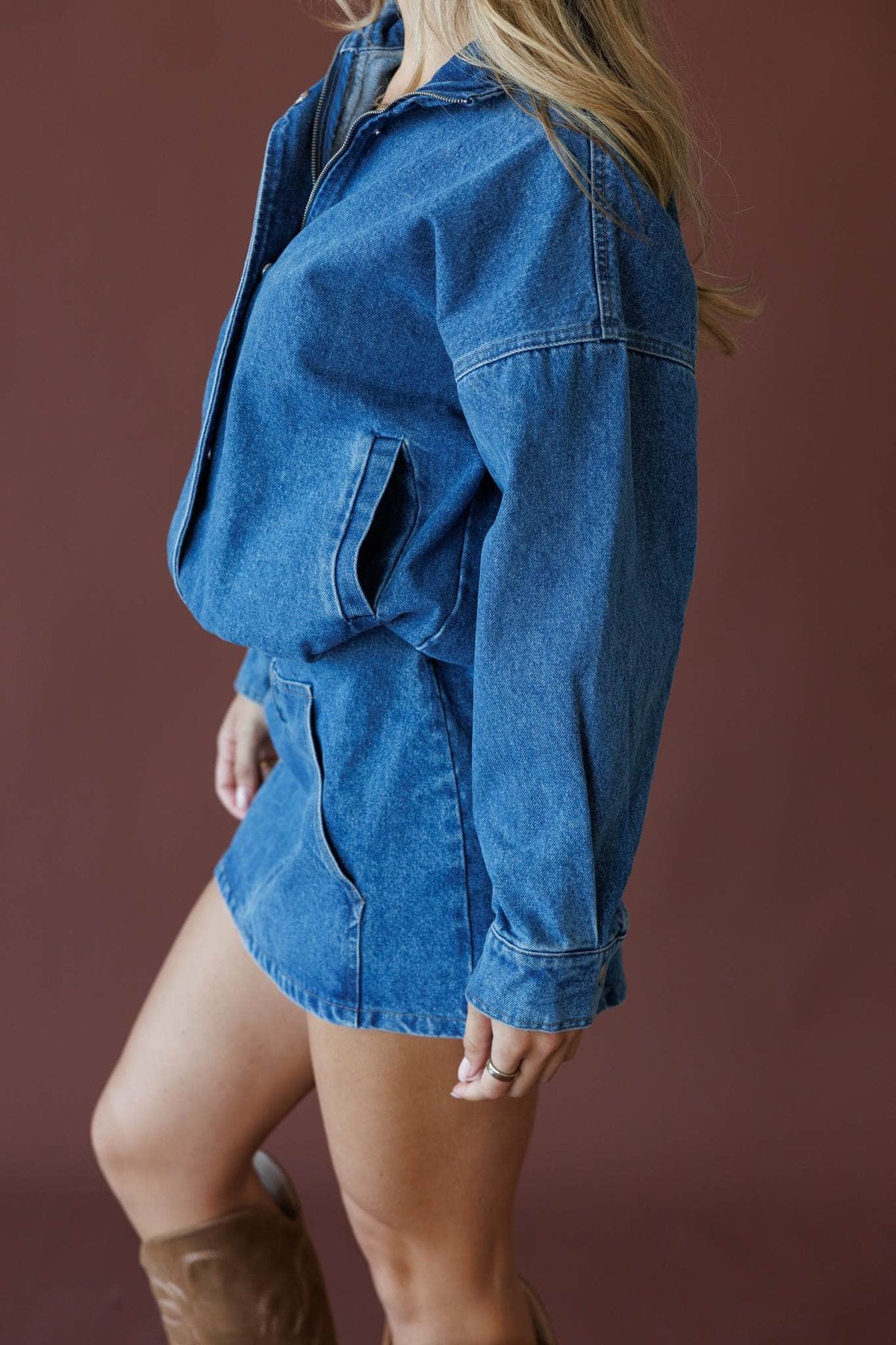 Denim dress