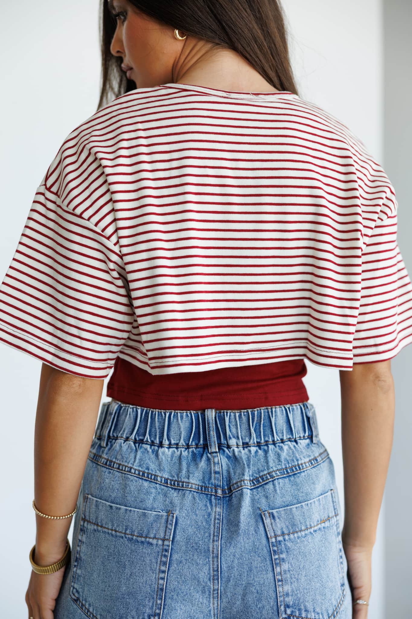 Double Layer Short Sleeve Tee