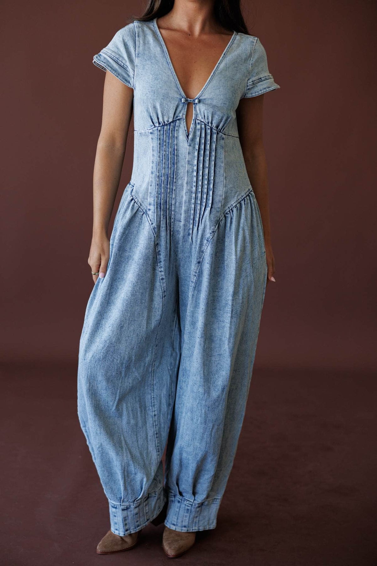 Stevie Denim Jumpsuit