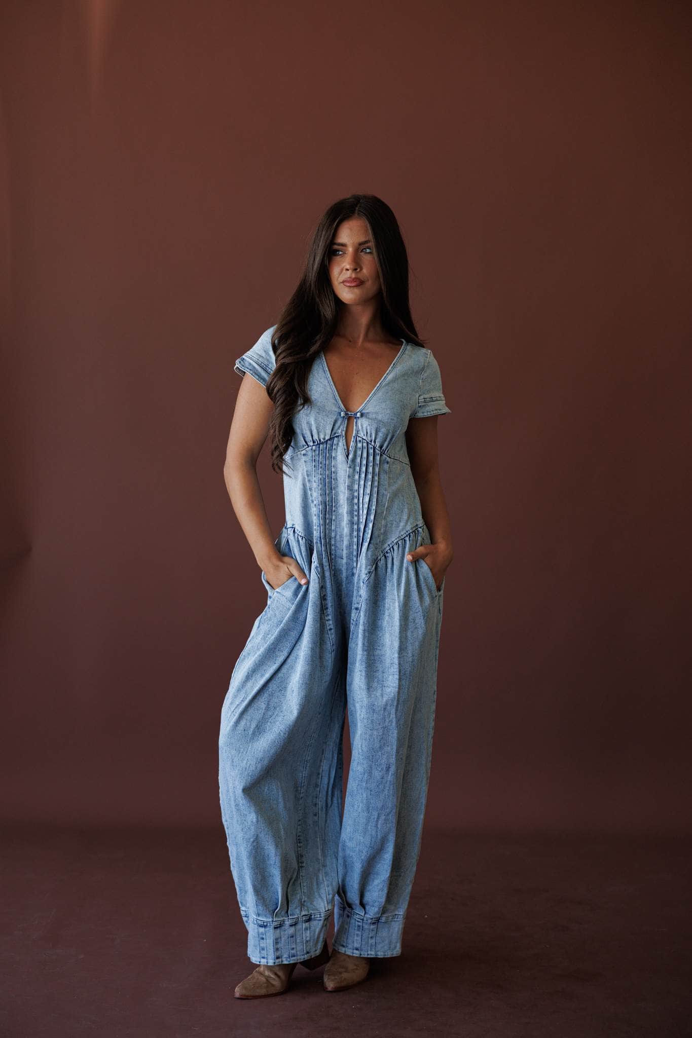 Stevie Denim Jumpsuit