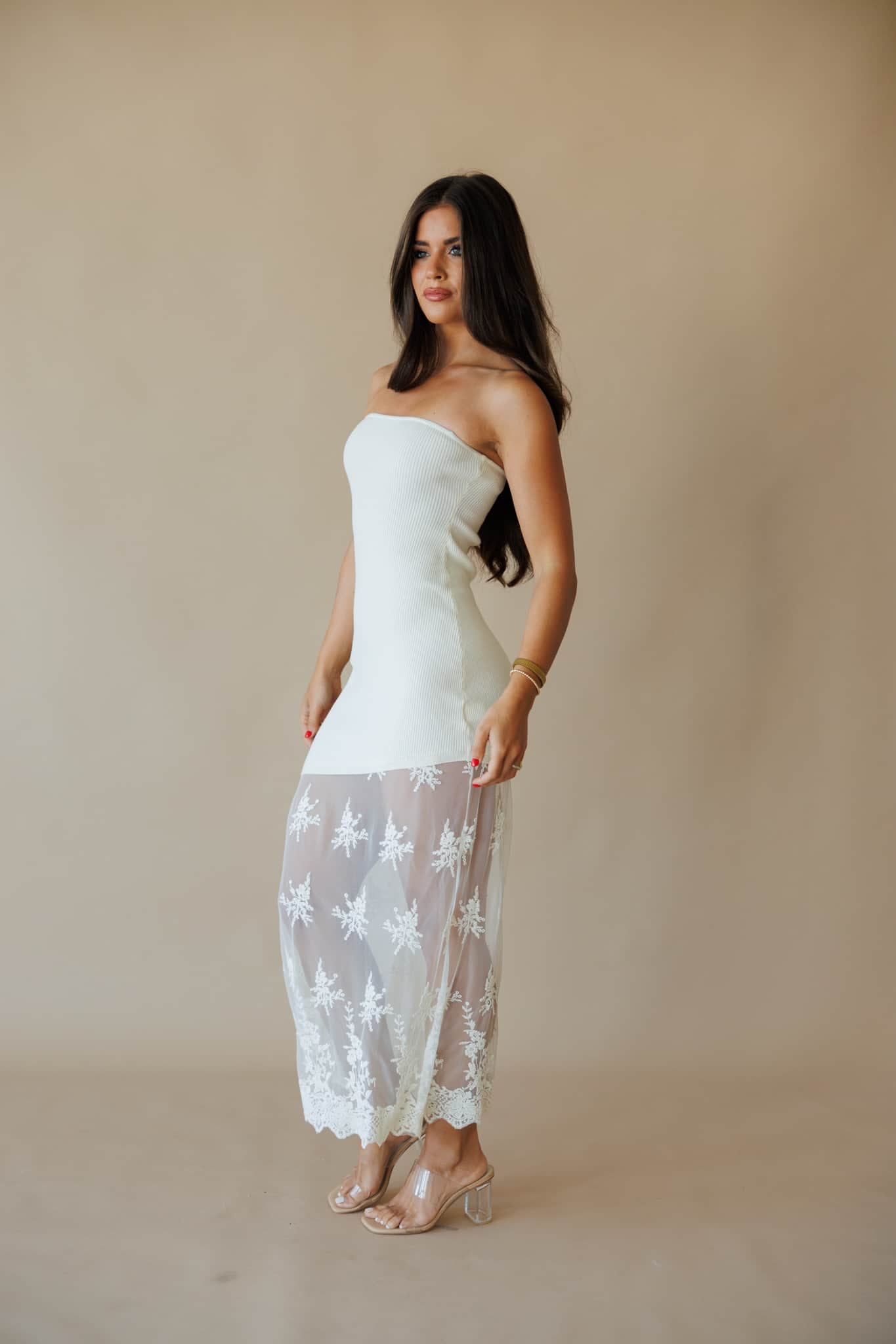 Take My Word Lace Dress