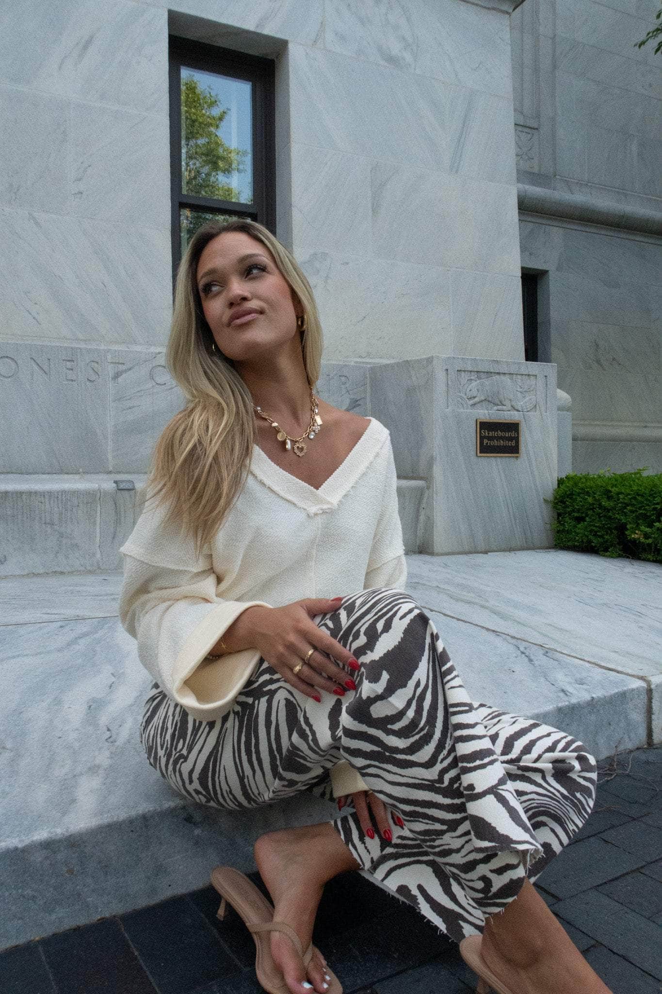Tie Back Pullover Top