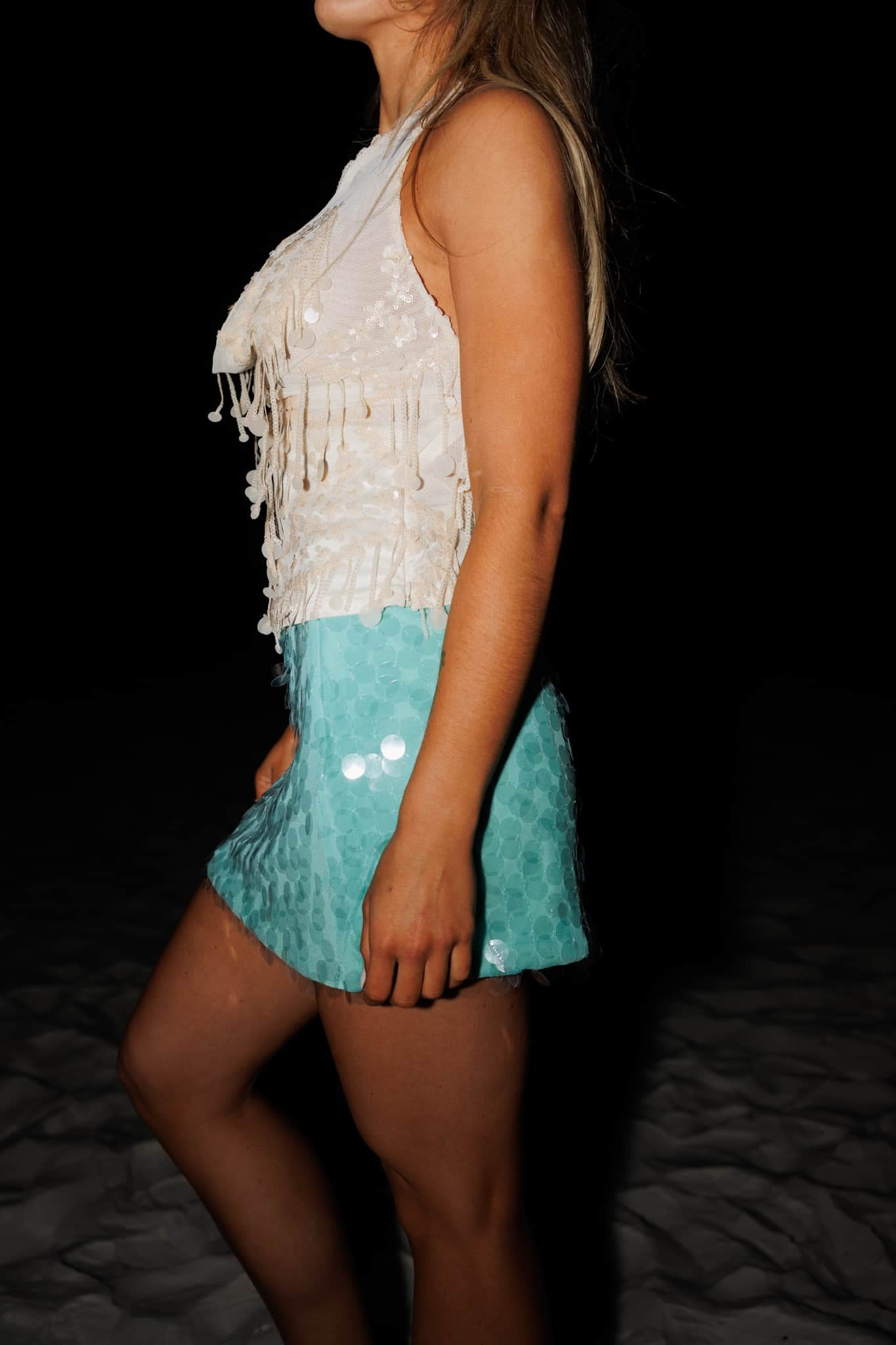 Flashing Lights Top