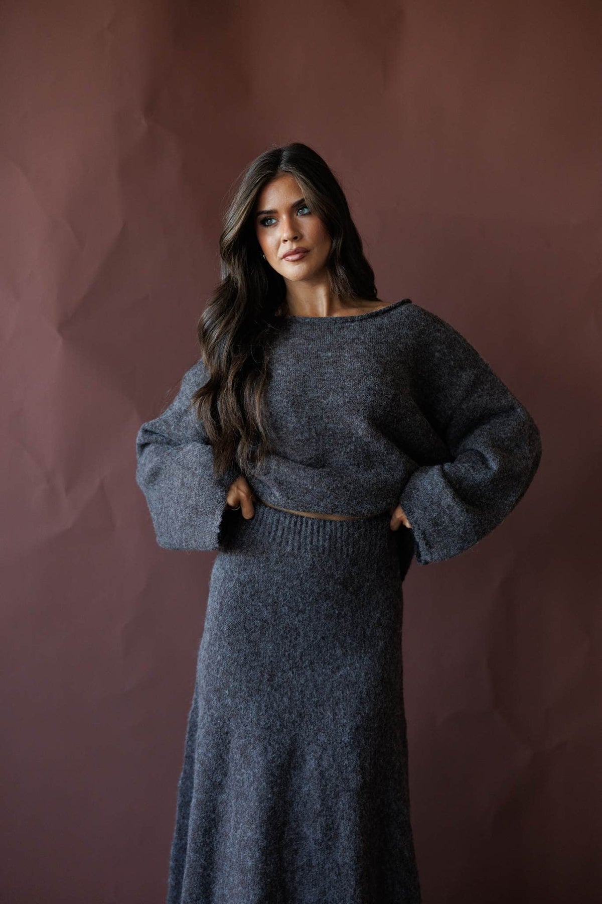 Cozy knit sweater