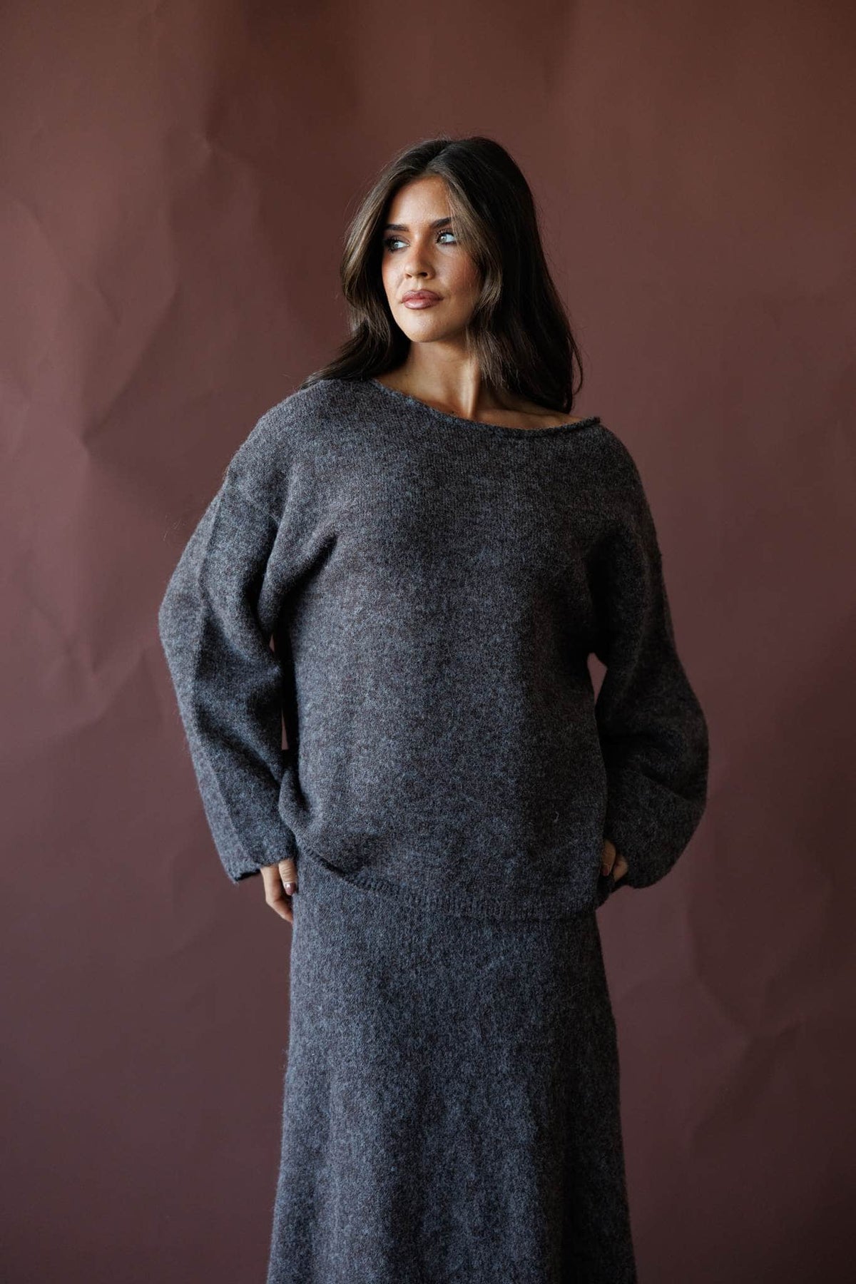 Cozy knit sweater