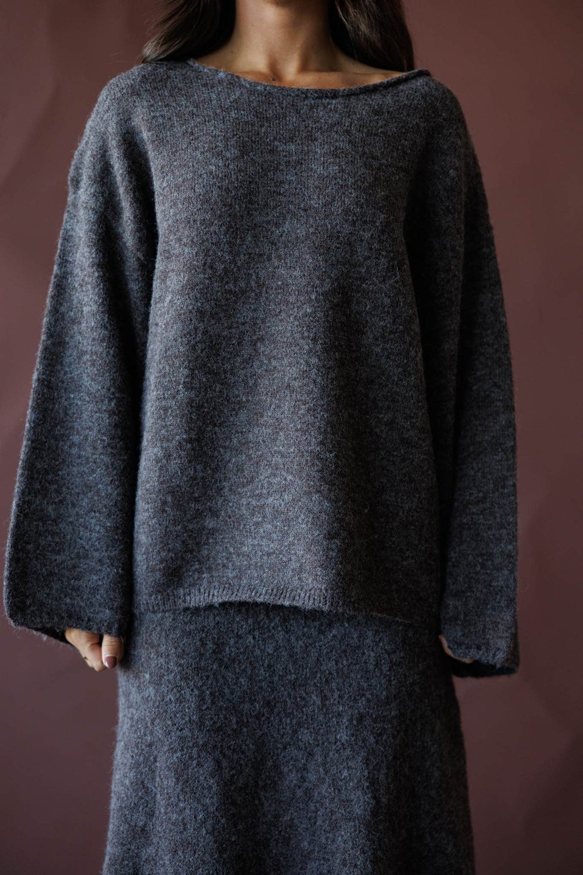 Cozy knit sweater
