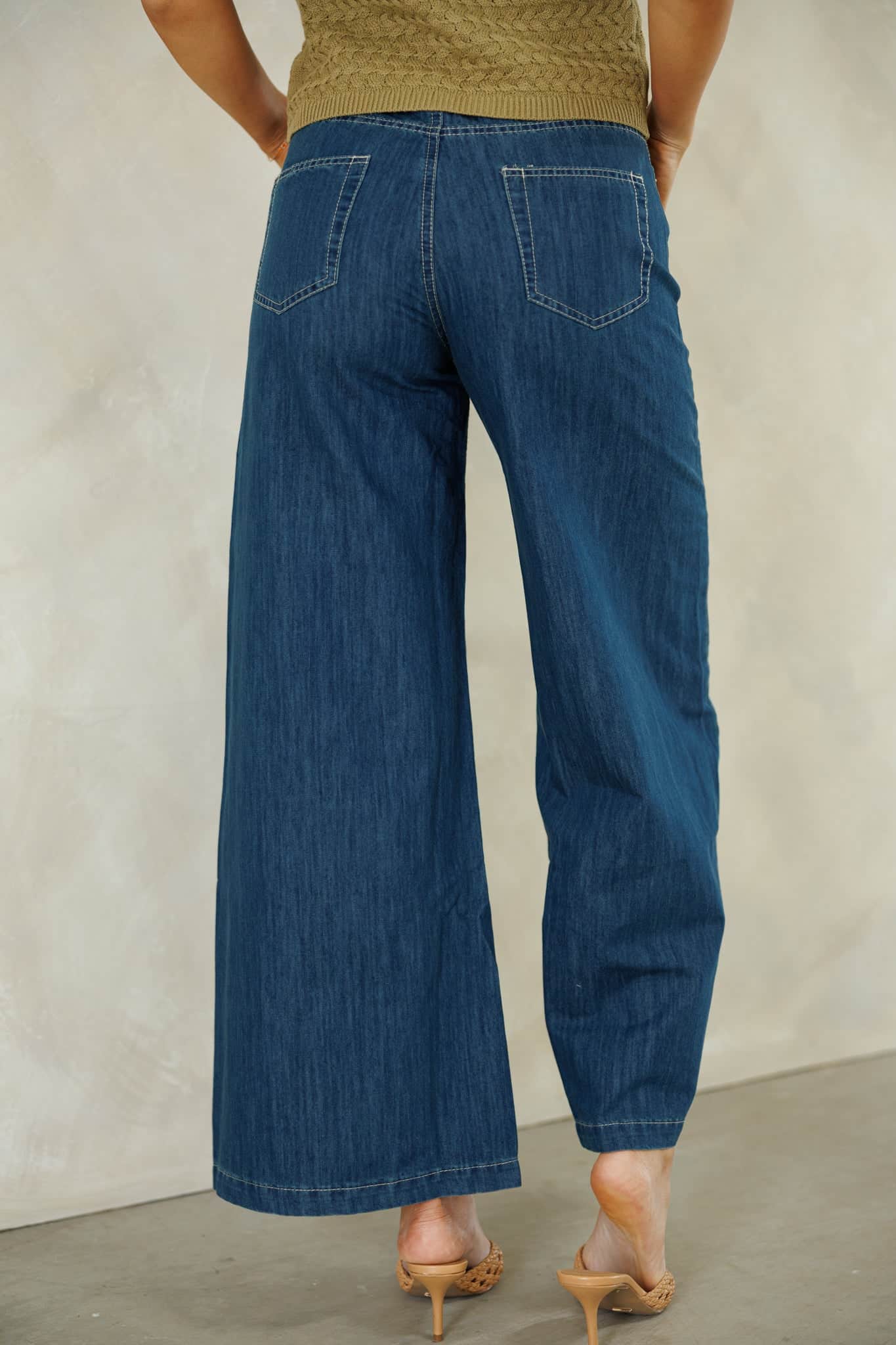 The Sofia Wide Leg Denim