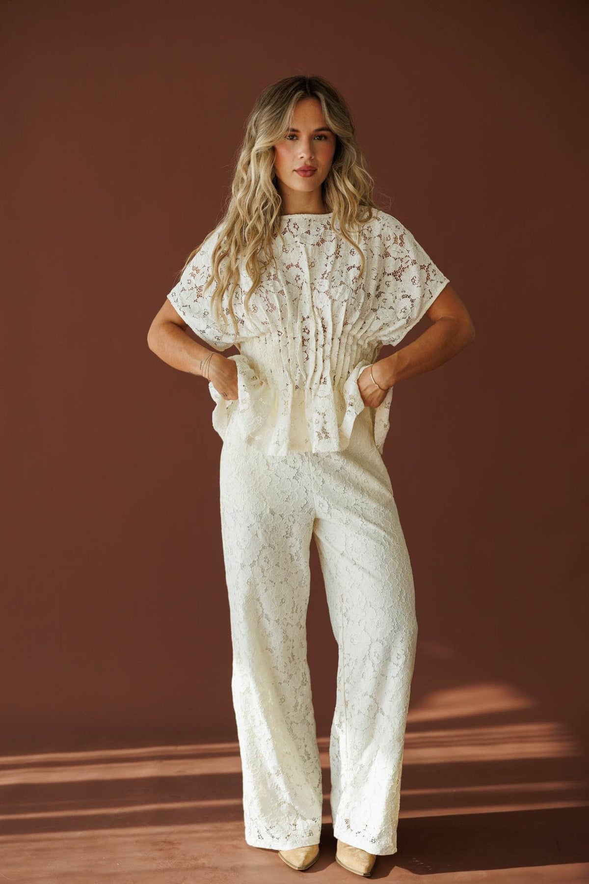Vow Renewal Lace Top