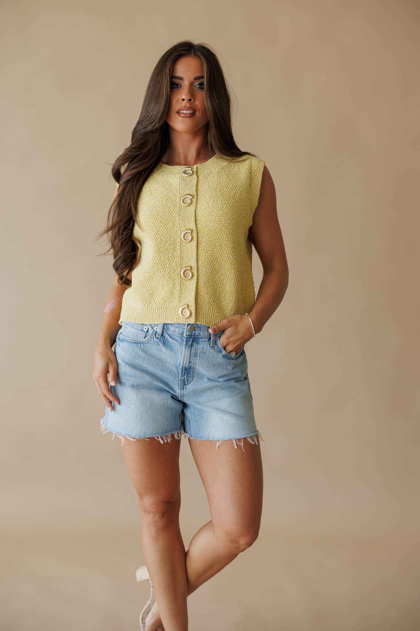 Saltwater Charm Vest Top