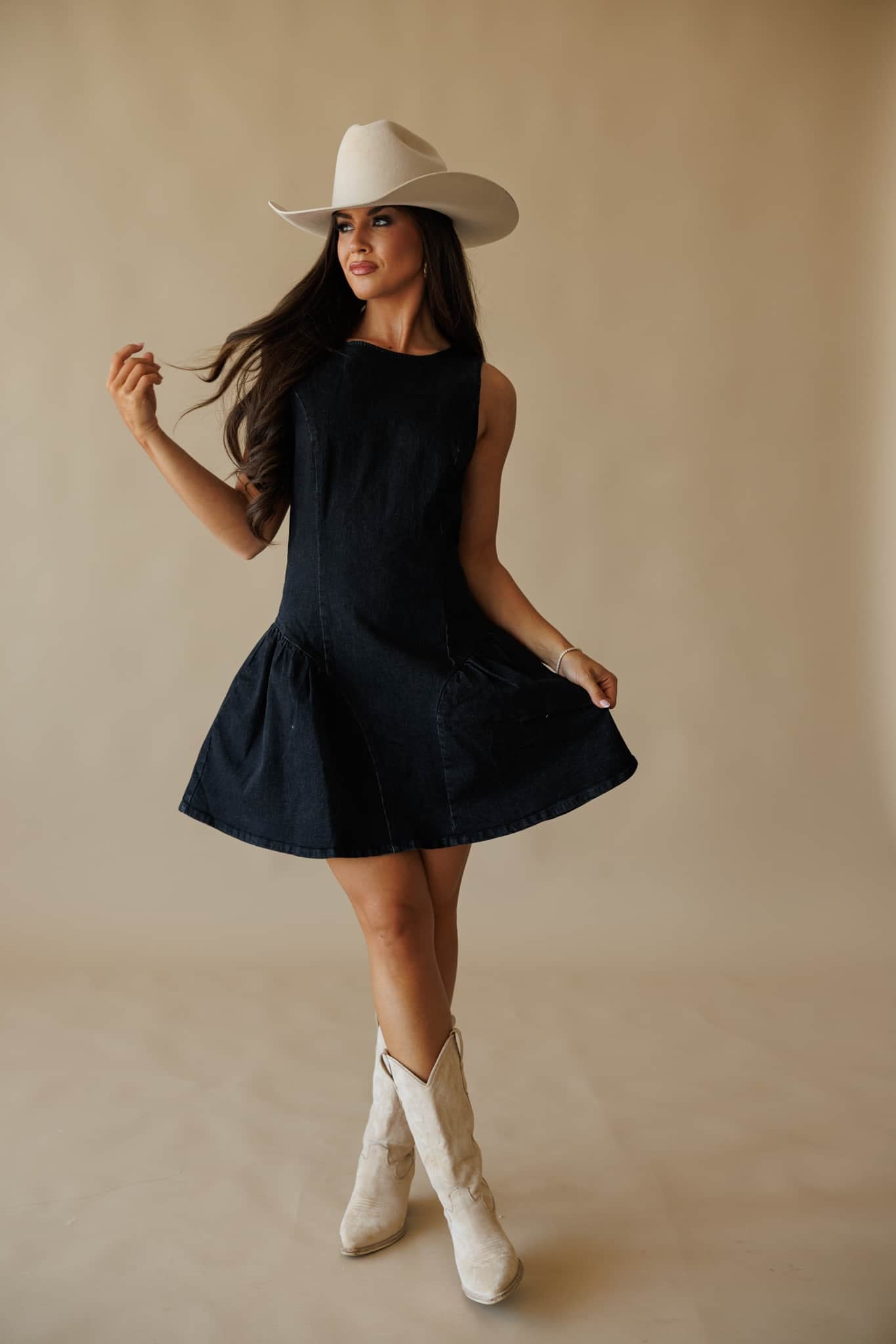 West Loop Denim Dress